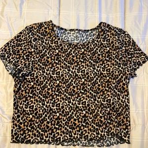 American Eagle crop tee ~ XL ~ never worn